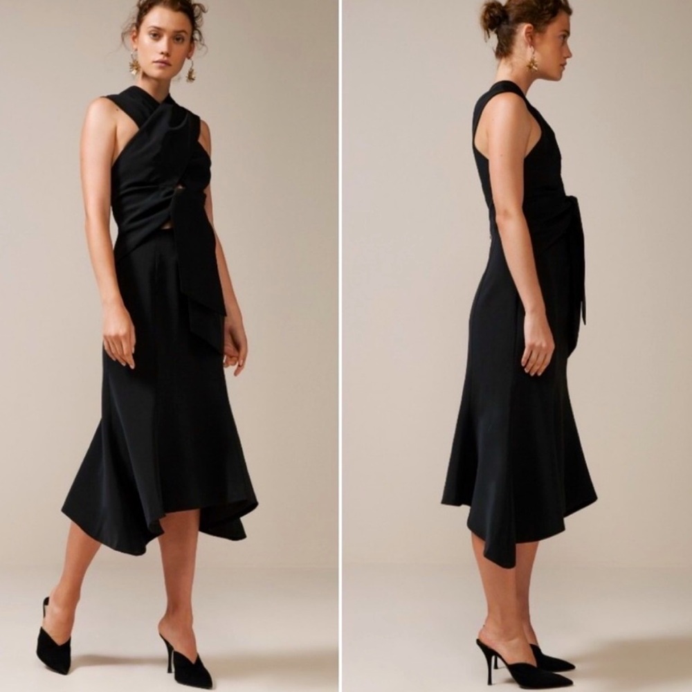 Keepsake Hide & Seek Midi Dress NWT NEW